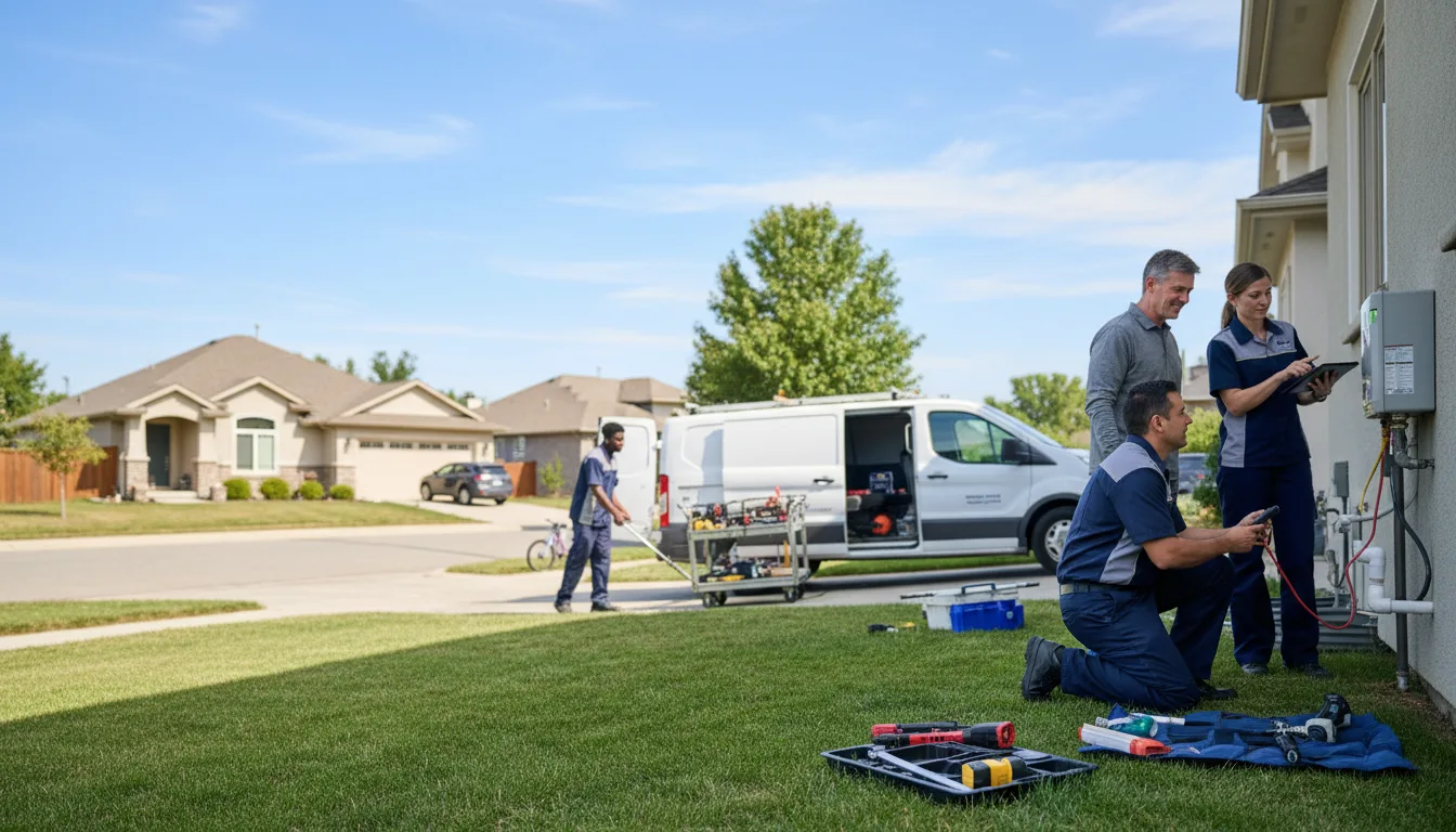 Tankless water heater service in Blaine, KY